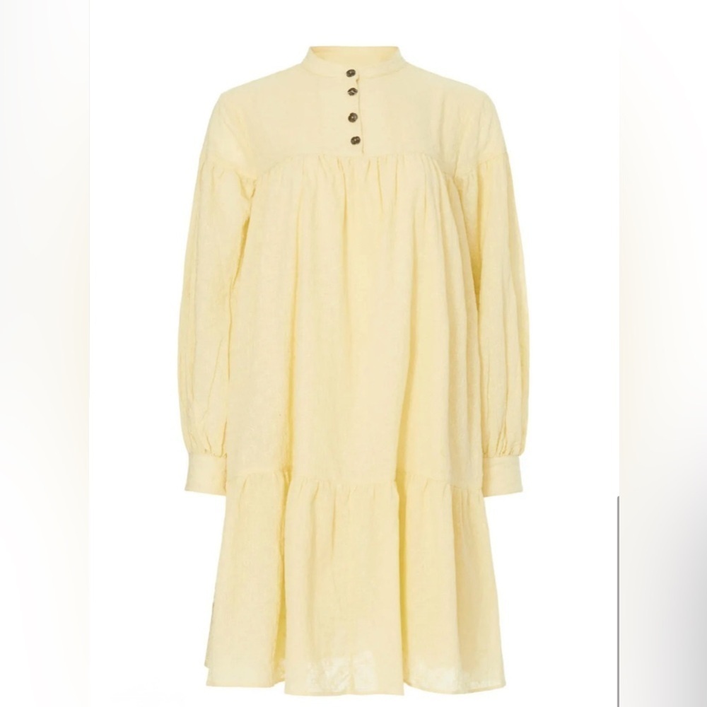 Pamela Love x RTR Yellow Eyelet Dress